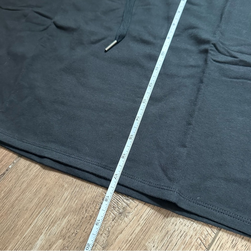 NWT! Daily Ritual Skirt, Sweatshirt, Black, Drawstring, Modal Blend, XXL - Picture 9 of 10